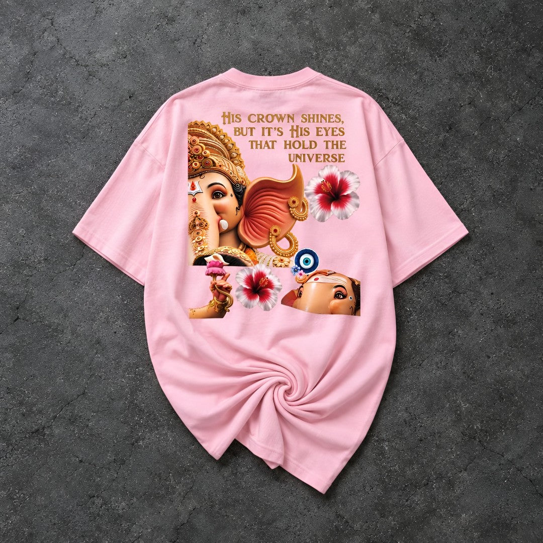 Ganpati/गणपति Bappa The DRISHTI EDITION- Oversized T-Shirt |